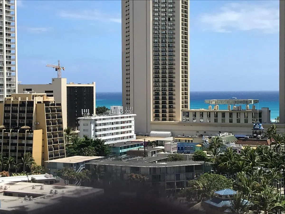 Aloha Surf Condo 1412 ホノルル アパートホテル